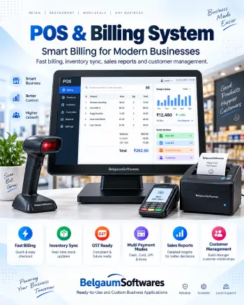 POS & Billing System software by BelgaumSoftwares